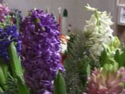 Visite des élus maternité et maison de retraite du Cateau