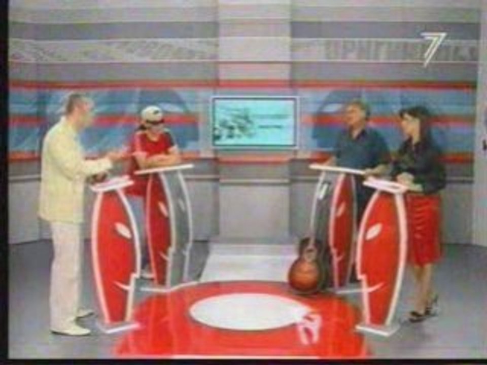TV  -  Юрий Черкашин в утренней телешоу - программе