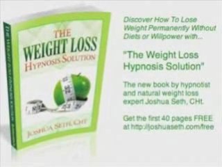 Hypnosis for Weight Loss | Lose Weight with Hypnosis