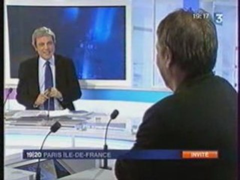 Jean Guidoni - 19/20 - France 3 - 3/01/2008