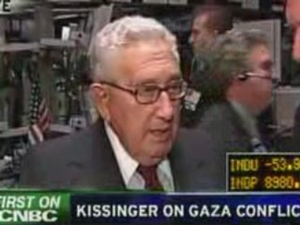 Globalist Henry Kissinger Gaza Obama "A New World Order"