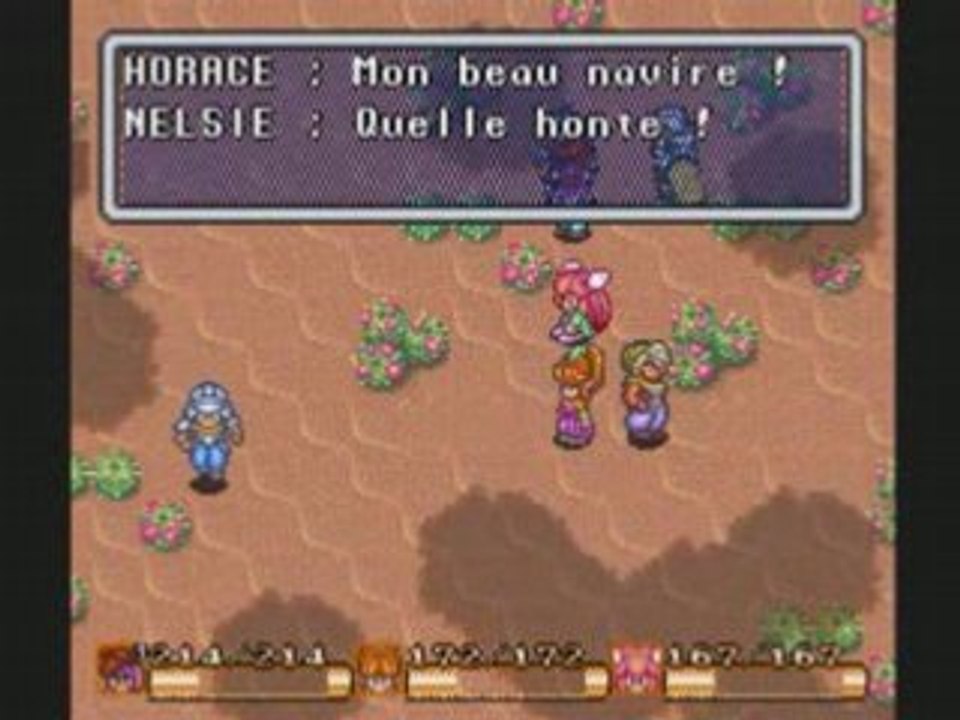 Secret of Mana , 20) Polaira et le mec en Mobylette