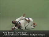 Brazilian Jiu Jitsu (BJJ) Moves - Grip Break to Arm Bar