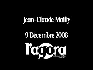 Conférence Jean-Claude Mailly