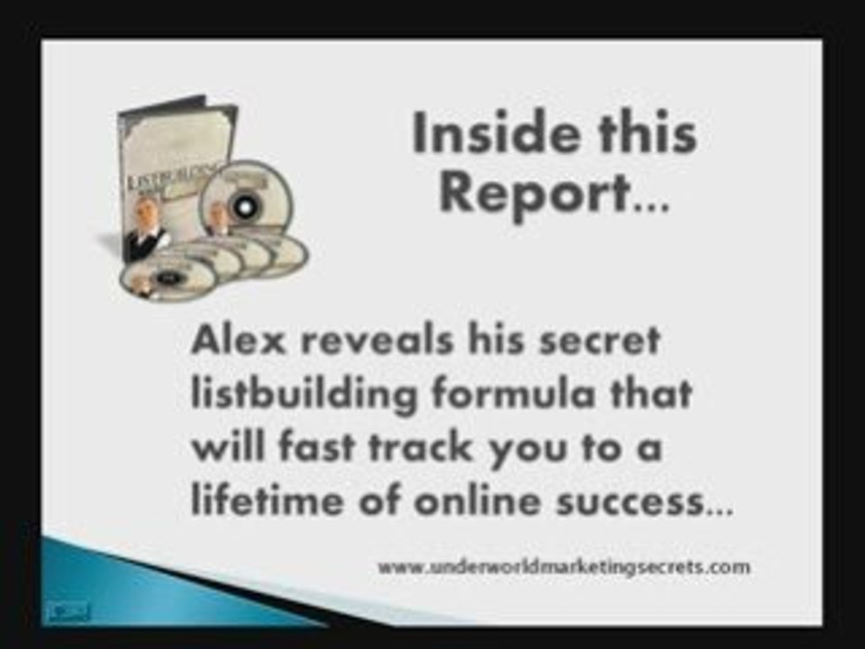 List building Secrets, Ideas and Tips in a Free Report