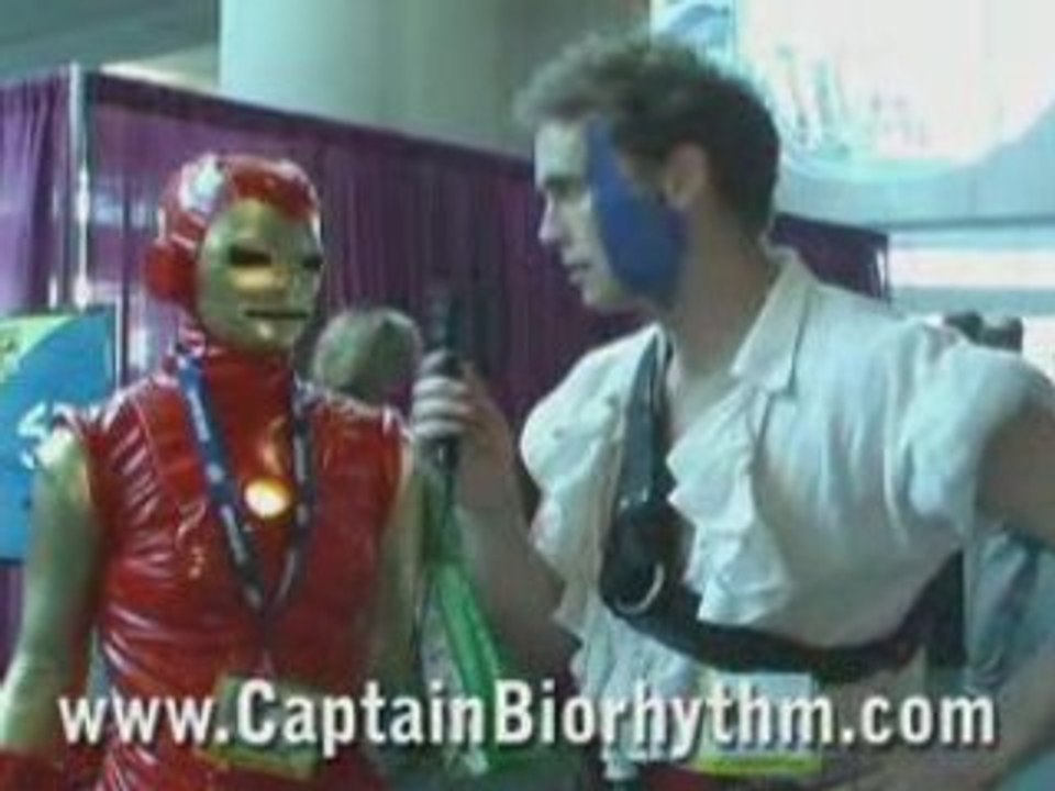 Iron Woman Trapped & Interrogated At 2008 Comic-Con