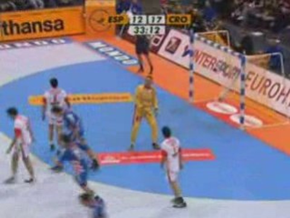 Resume Espagne - Croatie: Mondial de Handball 2007