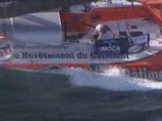 Vincent Riou-Sauvetage Le Cam©Vendée Globe 2008-2009