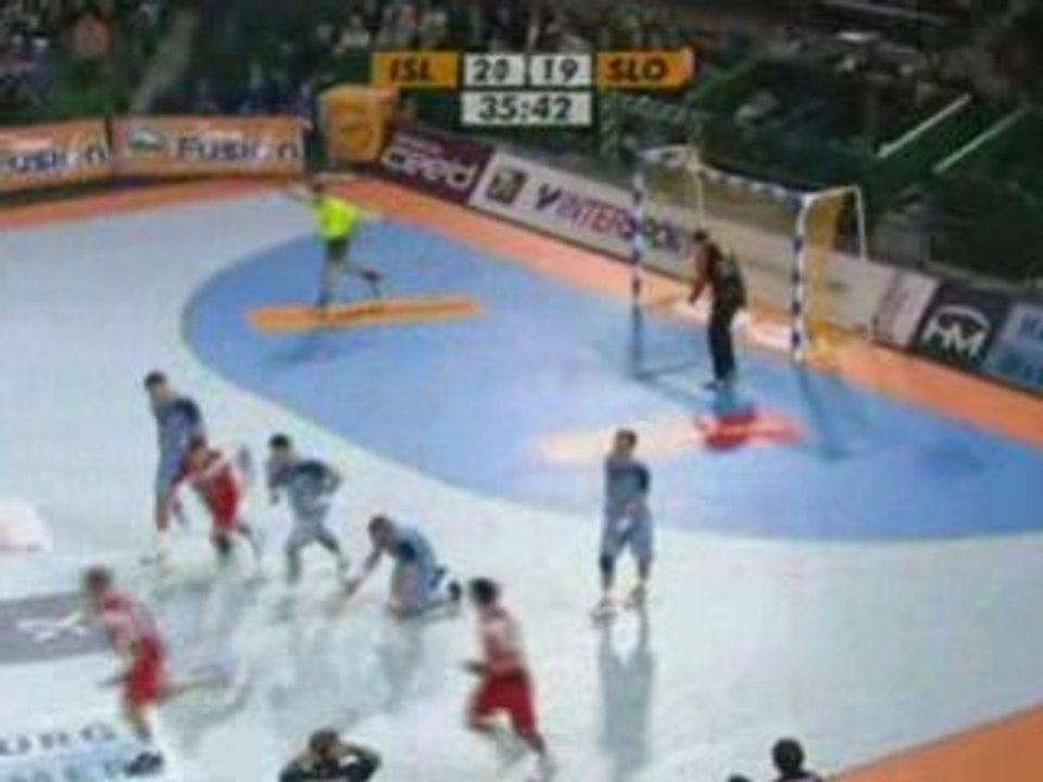 Resume Islande - Slovenie:Mondial de Handball 2007