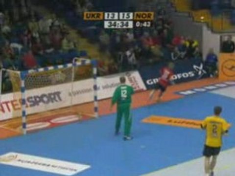 Resume Ukraine - Norvege: Mondial de Handball 2007