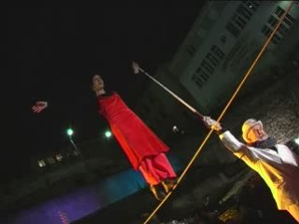 fête des lumières 2008, Lyon, Surpris par la nuit