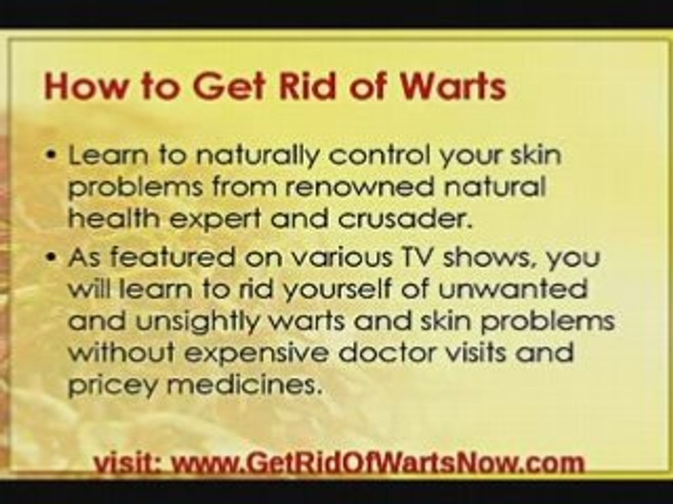 How to get rid of warts naturally, cure warts permanently