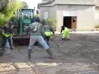 Segariu (Medio Campidano) il giorno dopo l'alluvione