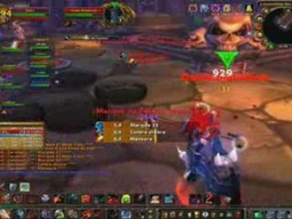 Les 4 cavaliers vs Némésia (WOW-Les clairvoyants)