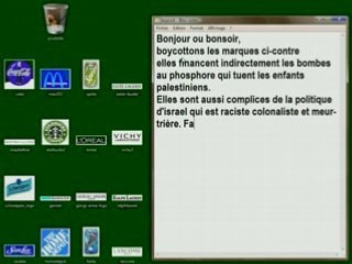 Boycott les marques pro-sionistes