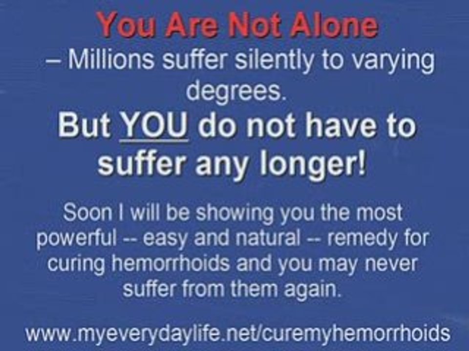 Home Hemorrhoid Treatment May Prevent Hemorrhoid Surgery