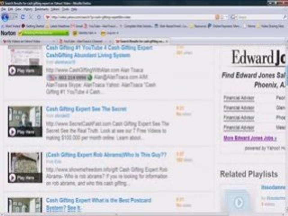 CashGifting 1 Yahoo Video 4 Cash Gifting Expert CashGifting
