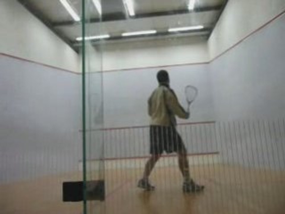 Echauffement squash