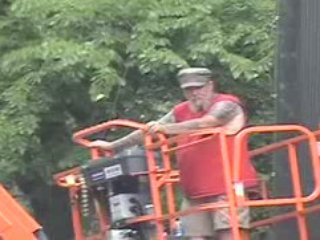 Red Bull Big Air Competition in Central Park NYC