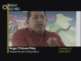 Usted lo vio - Chávez y la reelección