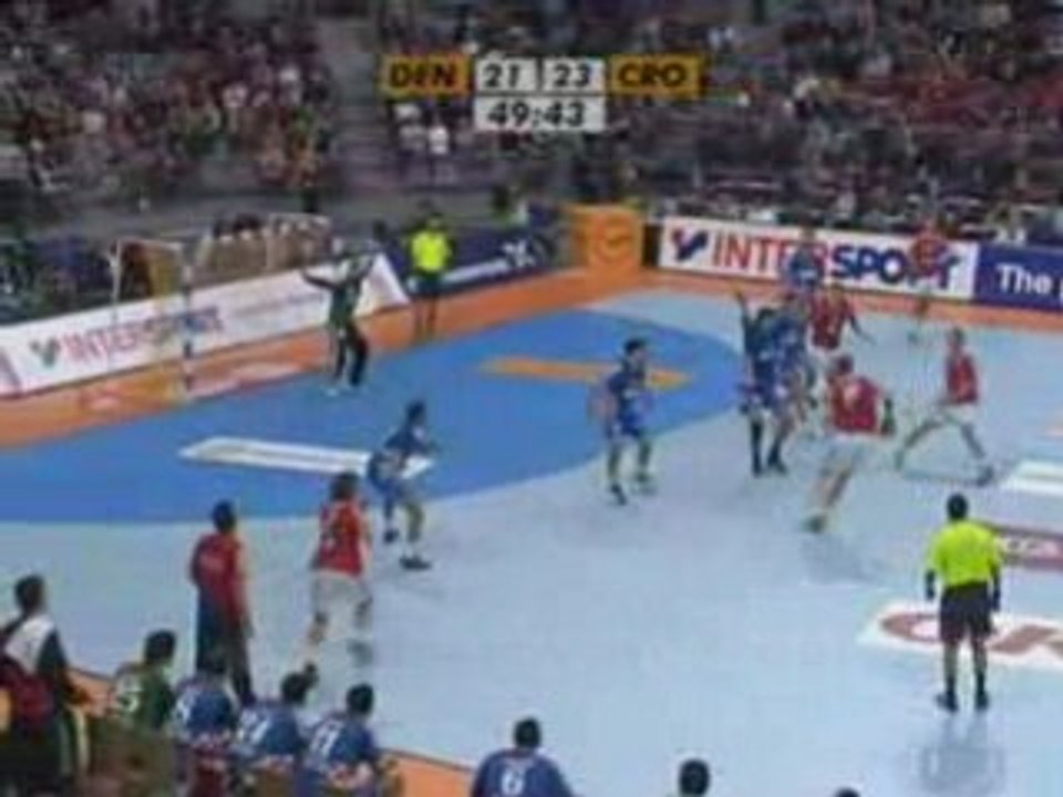 Resume Danemark - Croatie: Mondial de Handball 2007
