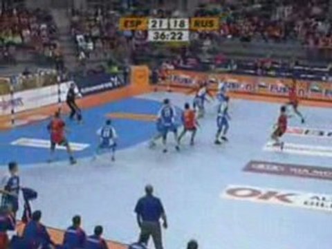 Resume Espagne - Russie: Mondial de Handball 2007