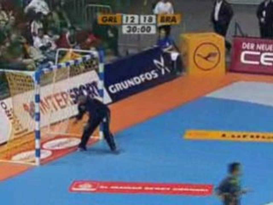 Resume Groenland - Bresil: Mondial de Handball 2007