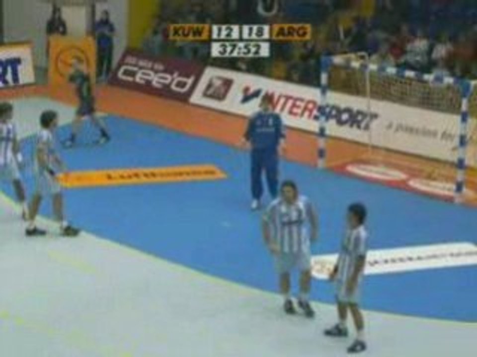 Resume Koweit - Argentine: Mondial de Handball 2007
