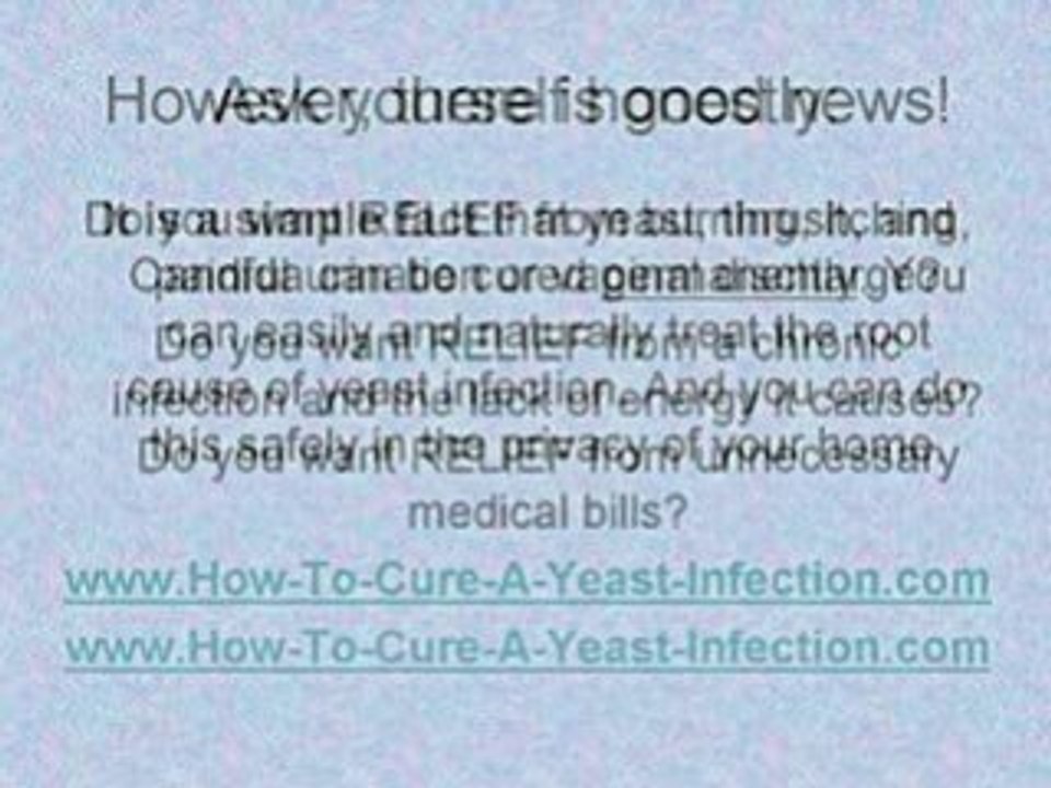 How to Cure a Yeast Infection Naturally and Inexpensively