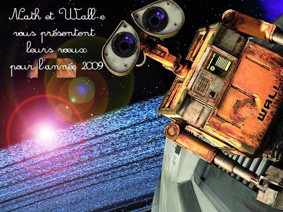 Bonne année 2009 (par Nath et Wall-e)