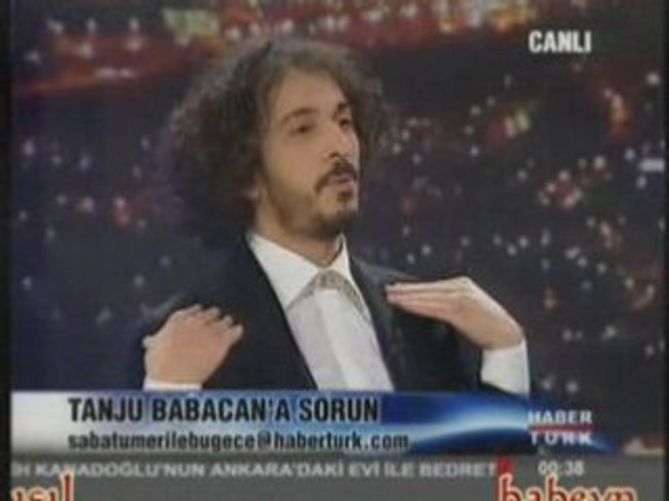 Tanju Babacan Saba Tümer sohbeti 3 kısım