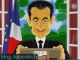 Nicolas Sarkozy Voeux de Bonne Annee 2009 cybercarte parodie
