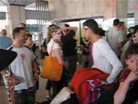 Arrivee des potes a Tahiti