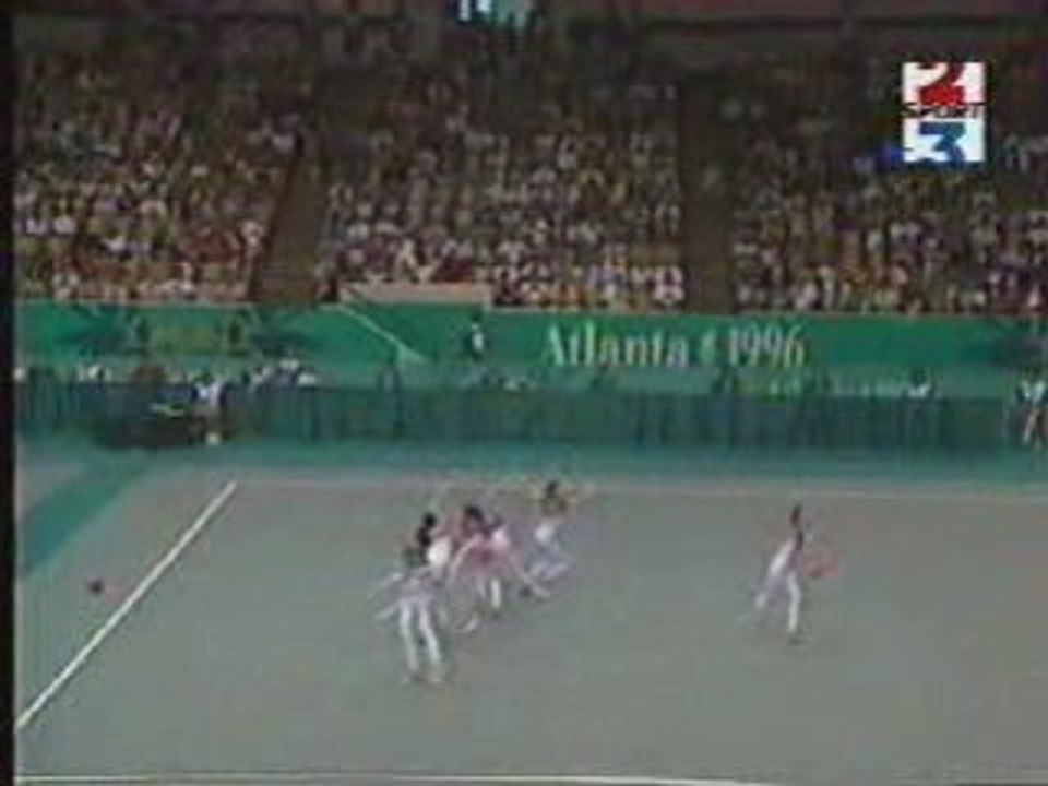 France 3 Ballons 2 Rubans Finale JO 1996
