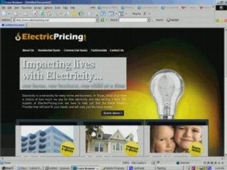 Download Video: ElectricPricing.com  Save on your electricity rates