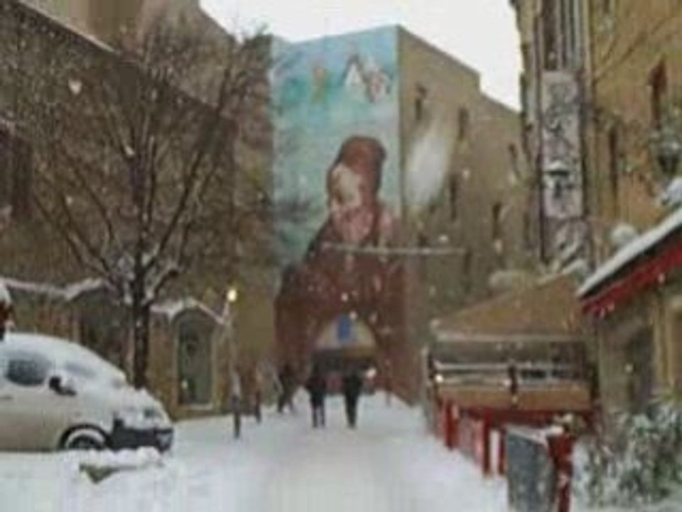 Neige Salon de provence 7 janvier 2009