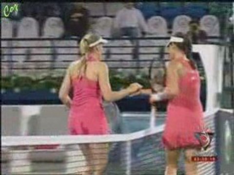Ana Ivanovic & Nicole Vaidisova Dubai 2008