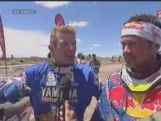 Interview David Frétigné de la 5em etape du DAKAR
