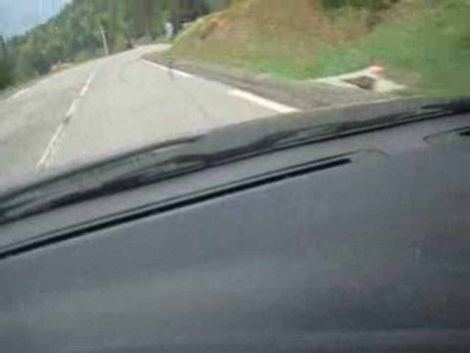 marque de freinage !!! 170 km/h 900degrés !! lol
