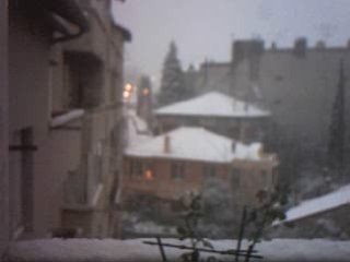 9h du matin Mercredi 7-01-2009 neige à Marseille