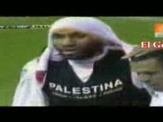 Frédéric kanouté solidaire des Palestiniens