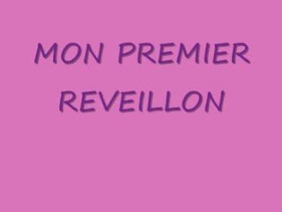 REVEILLON NOUVEL AN 2008