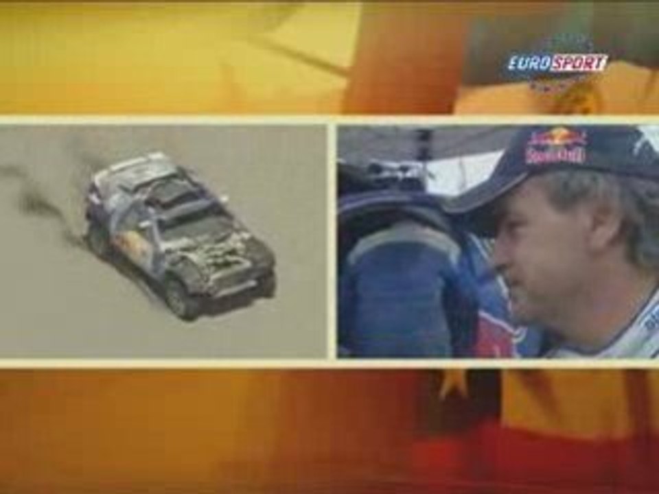 Dakar 2009 Sainz rolls in stage 5