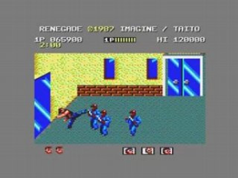 Renegade - Amstrad Cpc (partie complète)