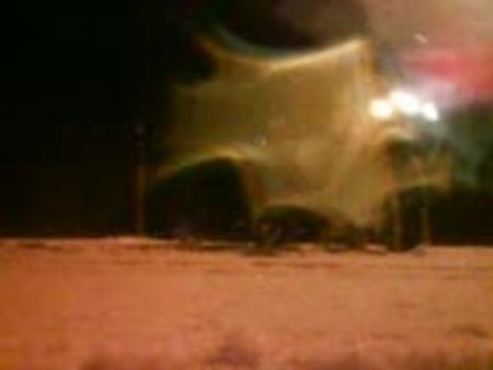 burn dans la neige