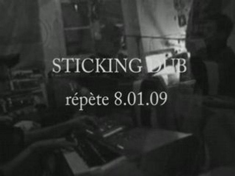 Sticking répète rue St Pierre