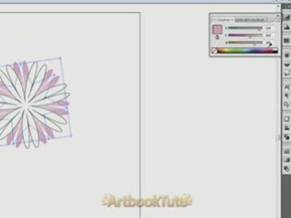 Tuto Illustrator dessiner une Paquerette