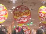 Soldes : La neige joue les troubles-fêtes !