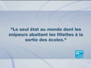Ce qu'il en coûte de dire la vérité sur l'entité terroriste.
