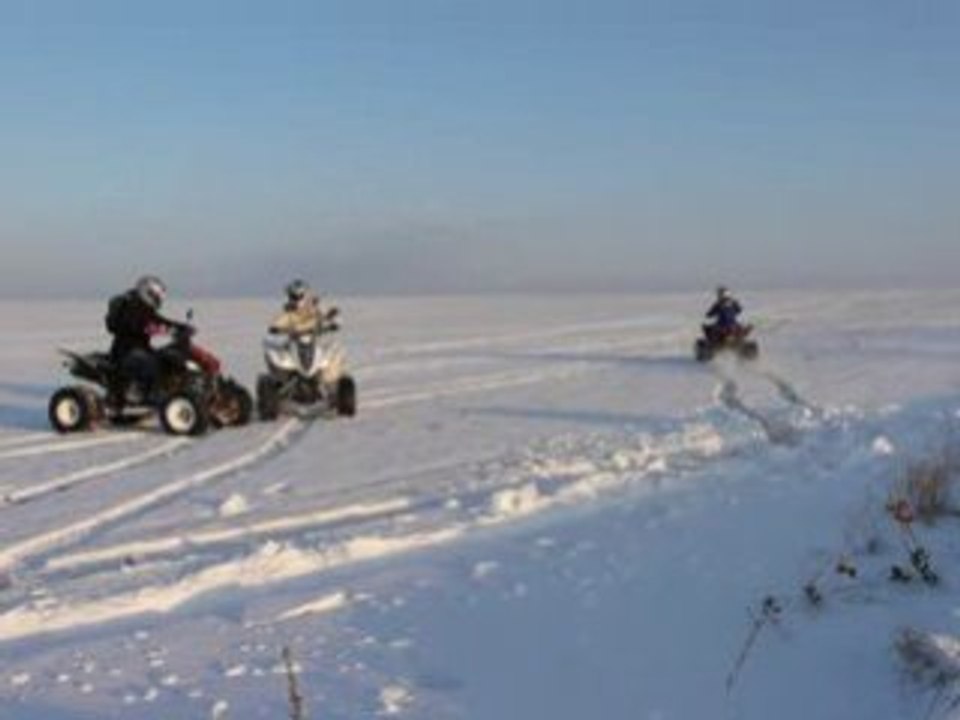 Quad Sur La Neige